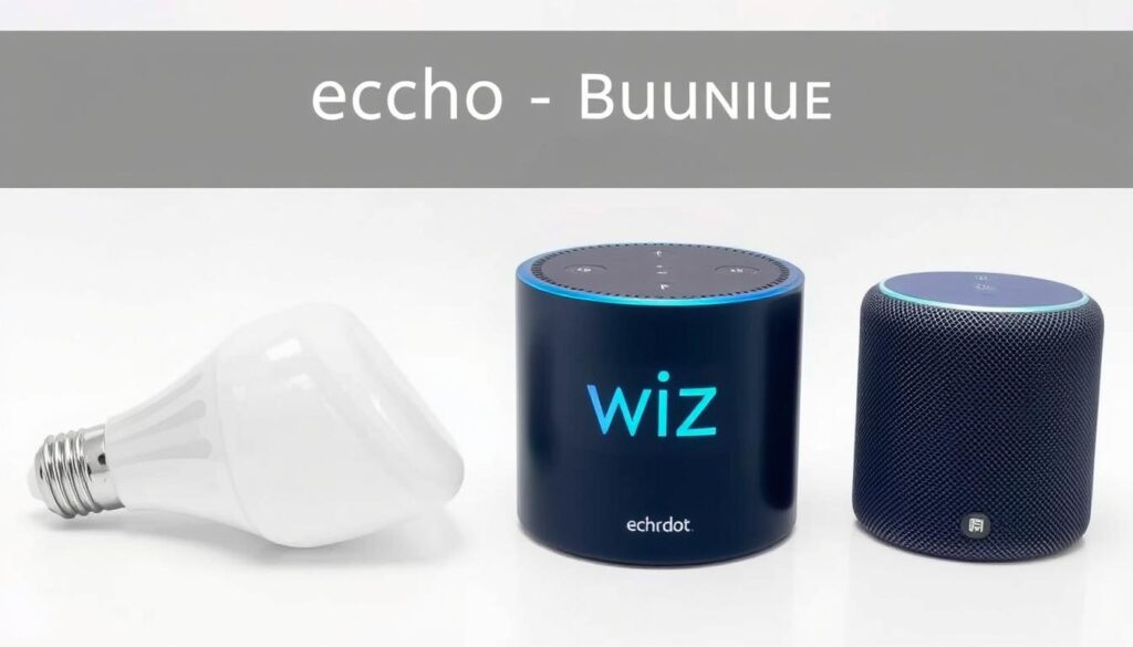 Echo Dot WiZ bulb bundle price comparison