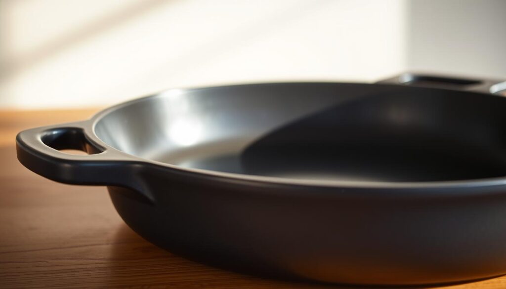 enameled cast iron pan care