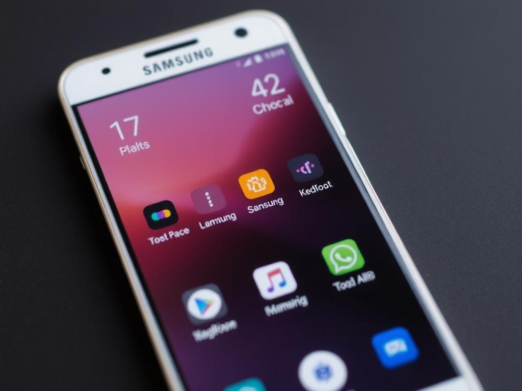 Interface do Smartphone Samsung Galaxy A05s mostrando múltiplos aplicativos abertos