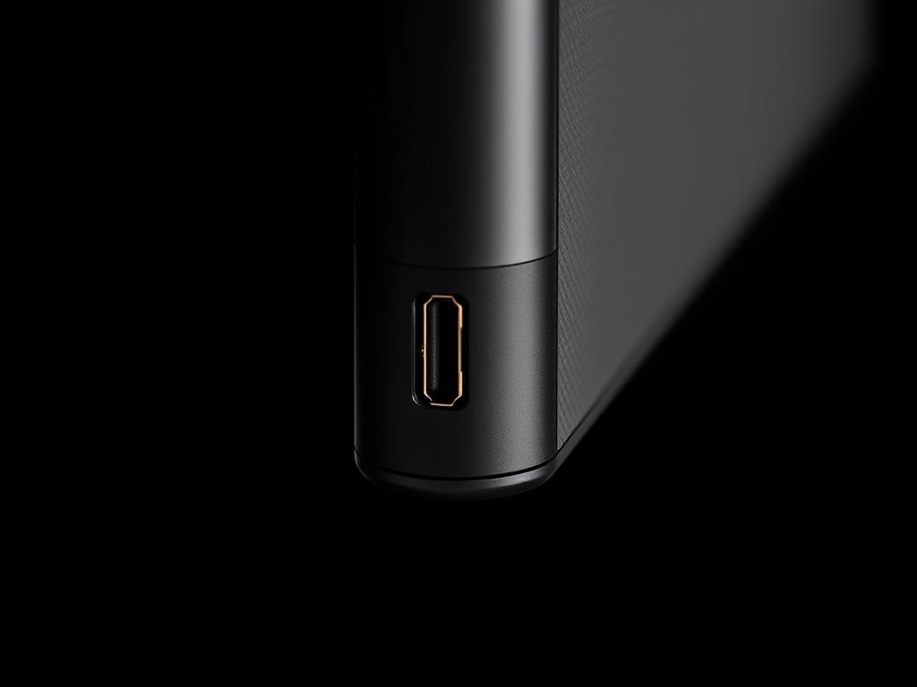 Portas de conexão da Soundbar Samsung HW-B400F